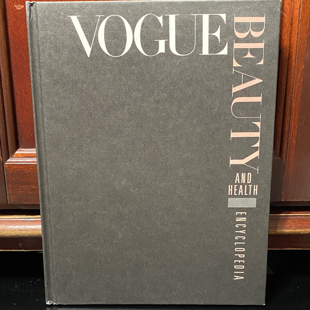 Vogue vintage 1987 edition Beauty and Health Encyclopedia Book